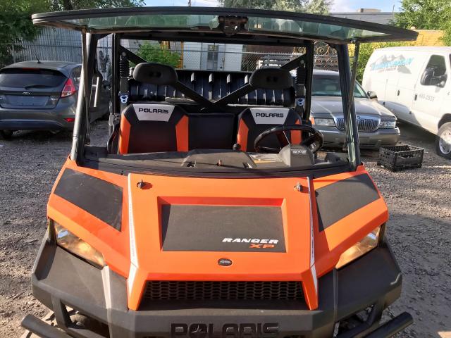 4XAUH9EA5DB618996 - 2013 POLARIS RANGER 900 ORANGE photo 9