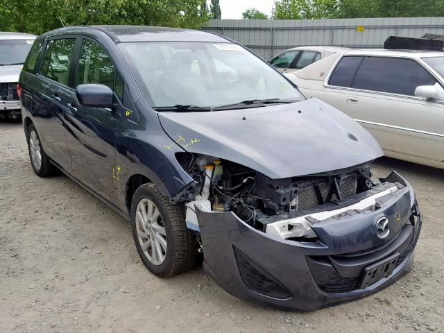 JM1CW2BLXC0130029 - 2012 MAZDA 5 GRAY photo 1