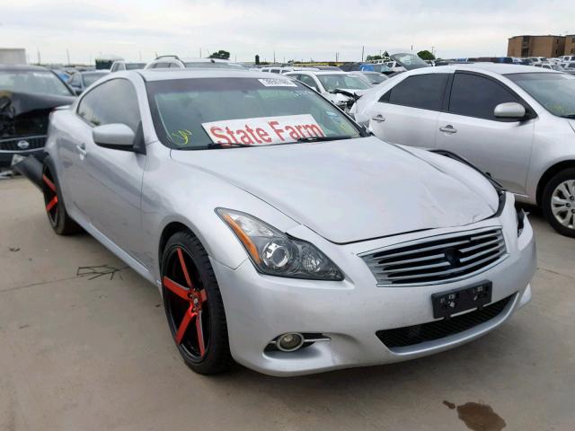 JN1CV6EK8DM921279 - 2013 INFINITI G37 JOURNE SILVER photo 1