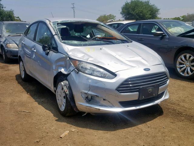 3FADP4AJXJM112191 - 2018 FORD FIESTA S SILVER photo 1