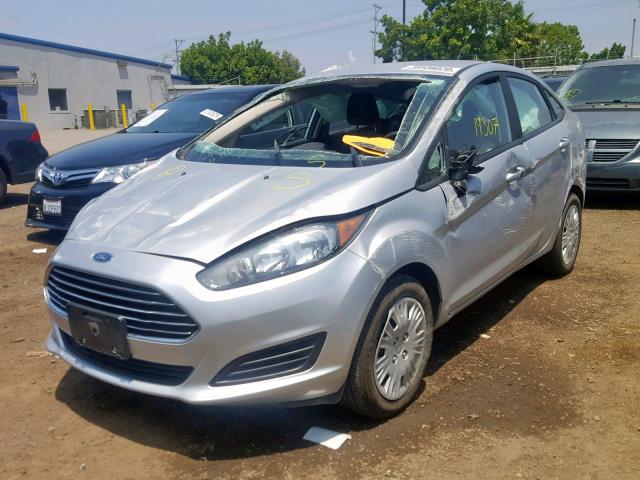 3FADP4AJXJM112191 - 2018 FORD FIESTA S SILVER photo 2