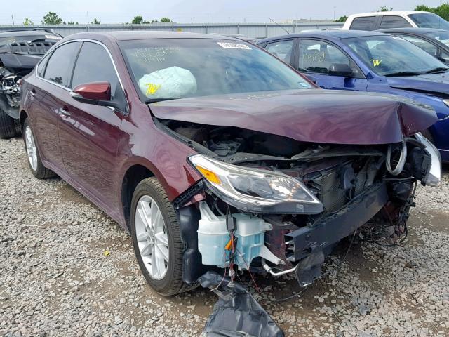 4T1BK1EB9EU116148 - 2014 TOYOTA AVALON BAS MAROON photo 1