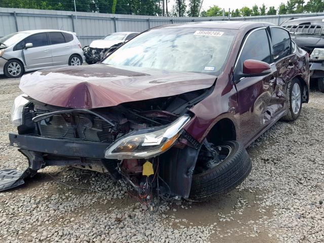 4T1BK1EB9EU116148 - 2014 TOYOTA AVALON BAS MAROON photo 2