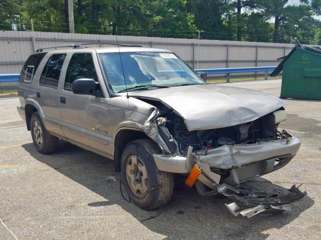 1GNDT13X94K133137 - 2004 CHEVROLET BLAZER SILVER photo 1