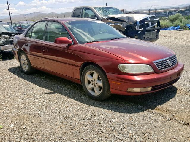 W06VR54R8YR130327 - 2000 CADILLAC CATERA RED photo 1