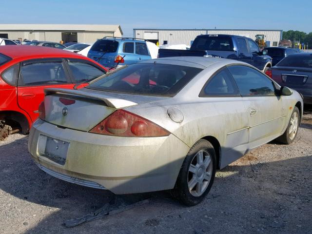 1ZWFT61L615605179 - 2001 MERCURY COUGAR SILVER photo 4