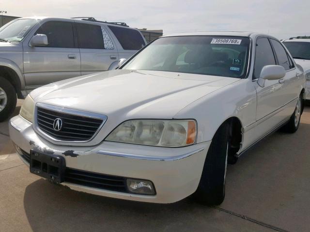 JH4KA9656YC014605 - 2000 ACURA 3.5RL WHITE photo 2