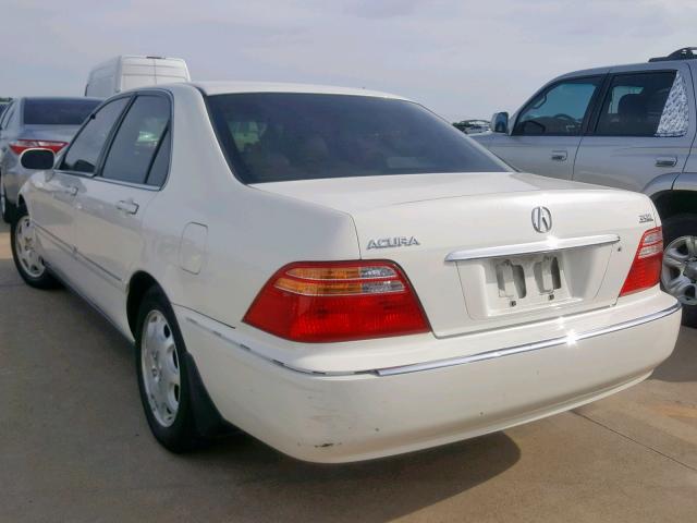 JH4KA9656YC014605 - 2000 ACURA 3.5RL WHITE photo 3