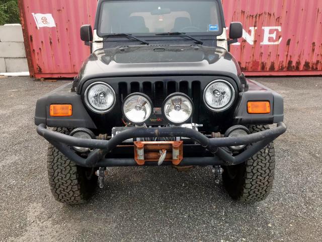 1J4FA49S43P326991 - 2003 JEEP WRANGLER / BLACK photo 9