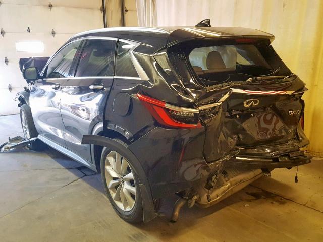 3PCAJ5M3XKF105491 - 2019 INFINITI QX50 ESSEN BLACK photo 3