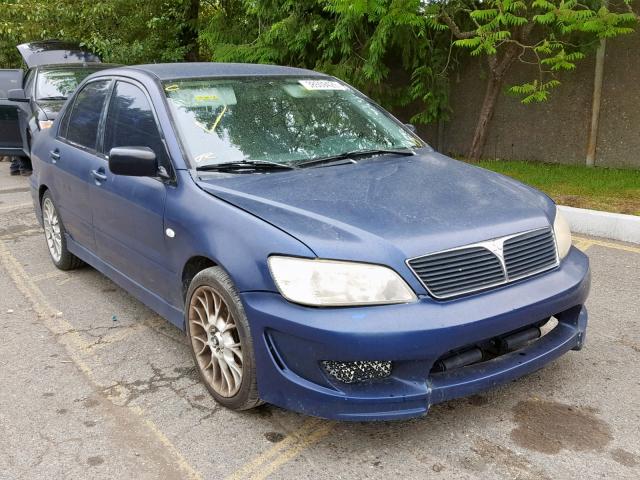 JA3AJ26E72U014214 - 2002 MITSUBISHI LANCER ES BLUE photo 1