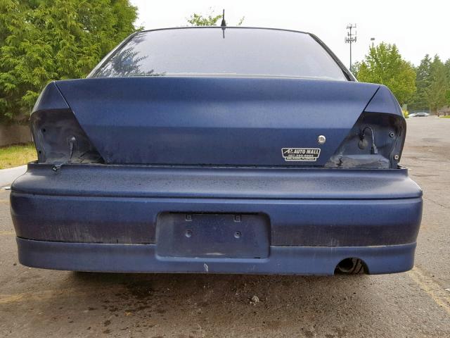 JA3AJ26E72U014214 - 2002 MITSUBISHI LANCER ES BLUE photo 9