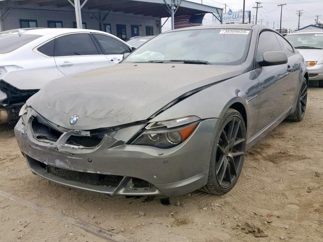 WBAEH734X5B869302 - 2005 BMW 645 CI AUT GRAY photo 2