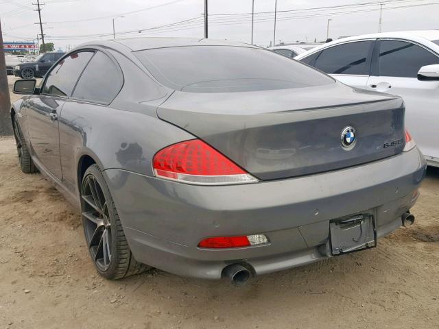 WBAEH734X5B869302 - 2005 BMW 645 CI AUT GRAY photo 3