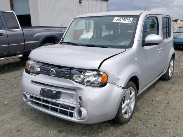 JN8AZ2KR7ET353539 - 2014 NISSAN CUBE S SILVER photo 2