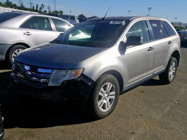 2FMDK46C88BA69061 - 2008 FORD EDGE SE SILVER photo 2