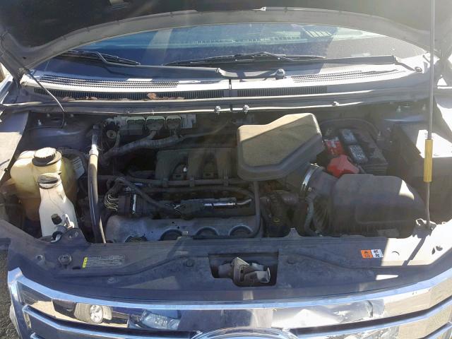 2FMDK46C88BA69061 - 2008 FORD EDGE SE SILVER photo 7