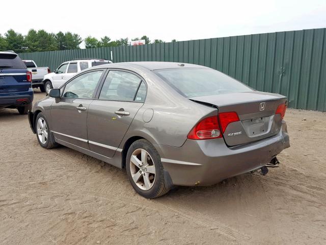 2HGFA16998H502419 - 2008 HONDA CIVIC EXL 灰色 照片 3