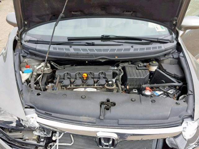 2HGFA16998H502419 - 2008 HONDA CIVIC EXL 灰色 照片 7