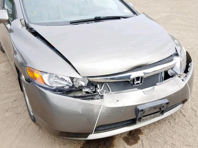 2HGFA16998H502419 - 2008 HONDA CIVIC EXL 灰色 照片 9