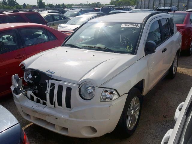 1J4FT47BX9D160029 - 2009 JEEP COMPASS SP თეთრი ფოტო 2