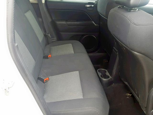 1J4FT47BX9D160029 - 2009 JEEP COMPASS SP თეთრი ფოტო 6