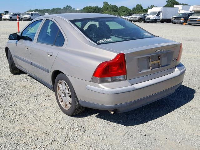 YV1RS64A432276210 - 2003 VOLVO S60 CREAM photo 3