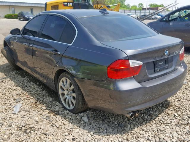 WBAVD33506KV67645 - 2006 BMW 330 XI GRAY photo 3