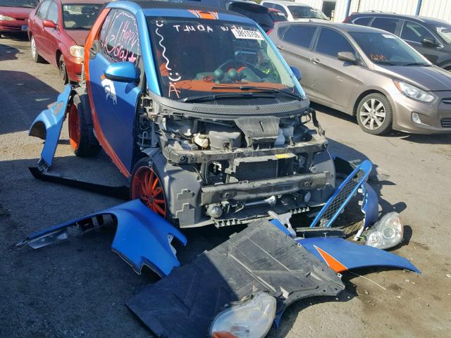 WMEEK31X48K143435 - 2008 SMART FORTWO PAS 蓝色 照片 1