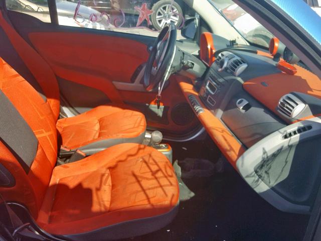 WMEEK31X48K143435 - 2008 SMART FORTWO PAS 蓝色 照片 5