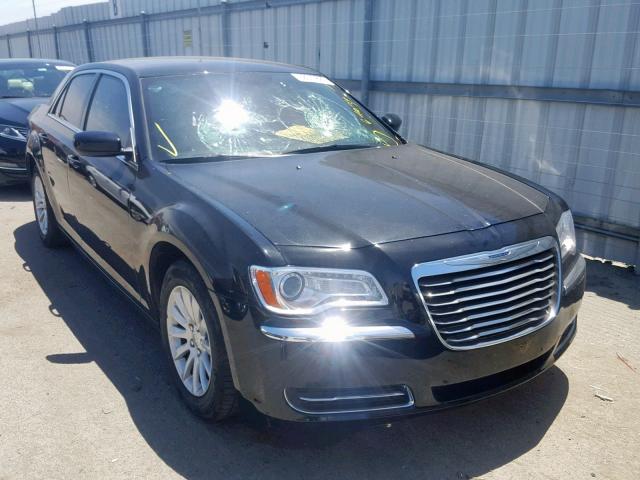 2C3CCAAG1EH186306 - 2014 CHRYSLER 300 BLACK photo 1