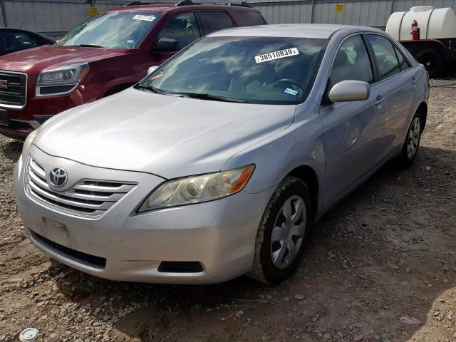 4T1BE46K97U172343 - 2007 TOYOTA CAMRY NEW SILVER photo 2