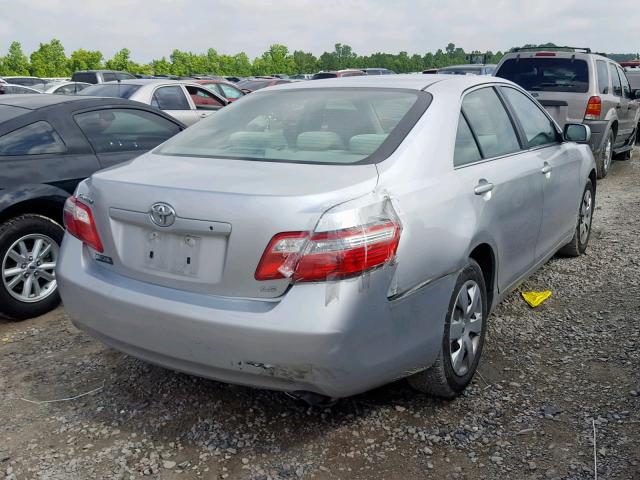 4T1BE46K97U172343 - 2007 TOYOTA CAMRY NEW SILVER photo 4