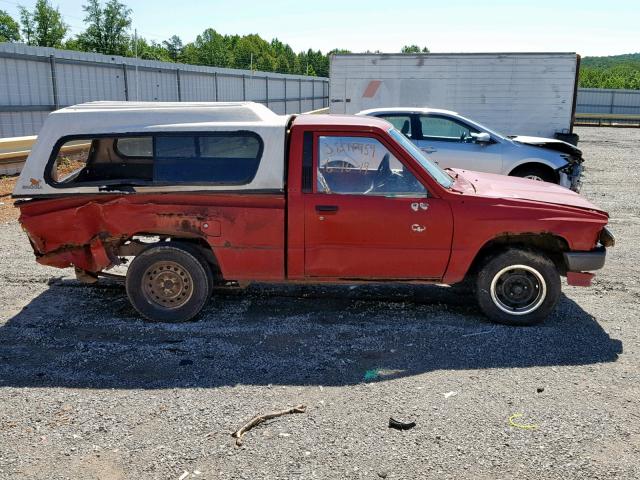 JT4RN50R6H0226575 - 1987 TOYOTA PICKUP 1/2 RED photo 9