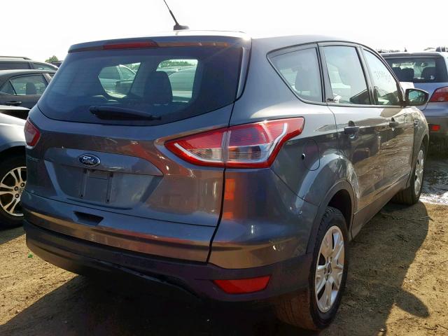 1FMCU0F77EUD70721 - 2014 FORD ESCAPE S GRAY photo 4