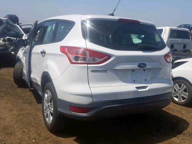 1FMCU0F79DUD70234 - 2013 FORD ESCAPE S WHITE photo 3