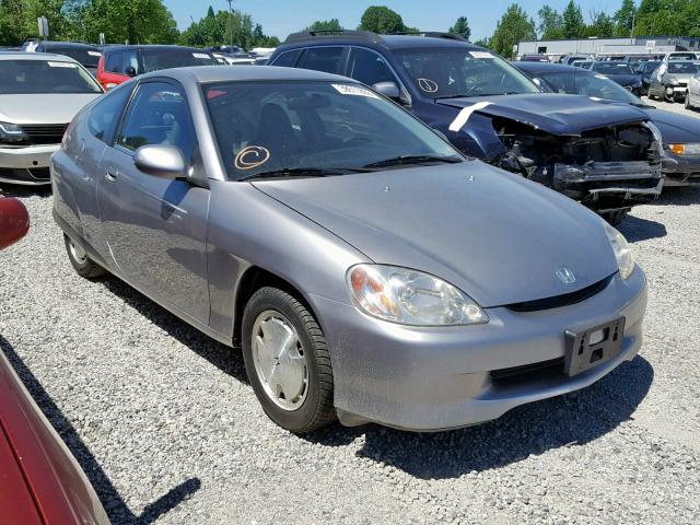 JHMZE13501T000648 - 2001 HONDA INSIGHT SILVER photo 1