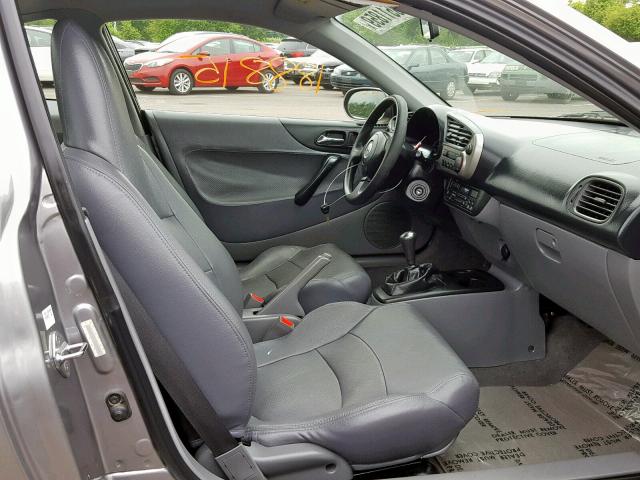 JHMZE13501T000648 - 2001 HONDA INSIGHT SILVER photo 5