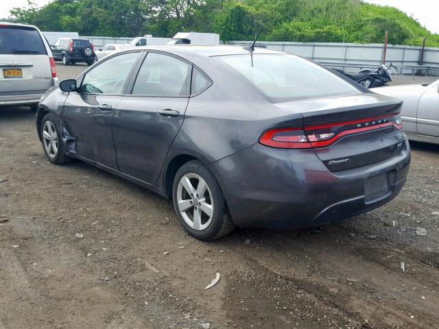 1C3CDFBB4GD563661 - 2016 DODGE DART SXT GRAY photo 3