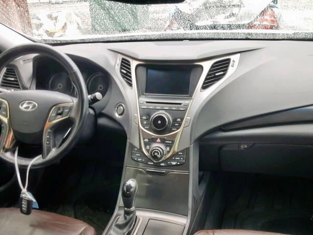 KMHFG4JGXCA121735 - 2012 HYUNDAI AZERA GLS WHITE photo 9