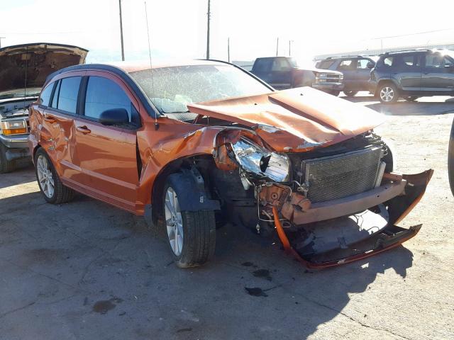 1B3CB5HAXBD211382 - 2011 DODGE CALIBER HE ORANGE photo 1