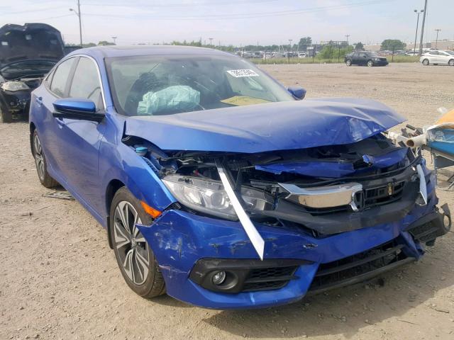 19XFC1F71HE005853 - 2017 HONDA CIVIC EXL 蓝色 照片 1