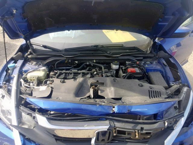 19XFC1F71HE005853 - 2017 HONDA CIVIC EXL 蓝色 照片 7