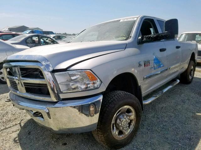 3C6UD5HL3CG315805 - 2012 DODGE RAM 2500 S ნაცრისფერი ფოტო 2