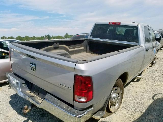 3C6UD5HL3CG315805 - 2012 DODGE RAM 2500 S ნაცრისფერი ფოტო 4