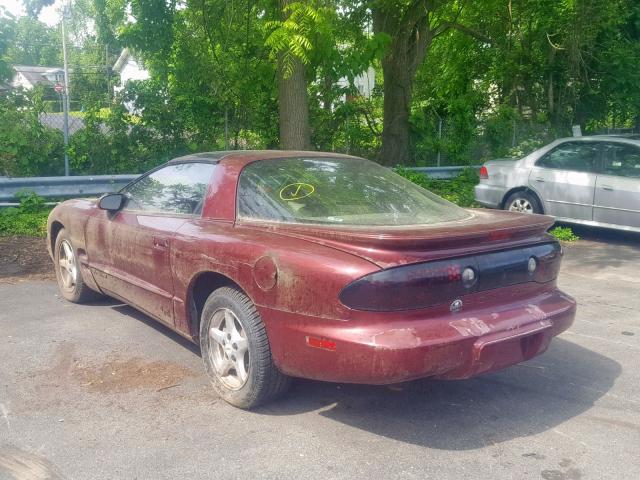 2G2FS22K012100439 - 2001 PONTIAC FIREBIRD MAROON photo 3