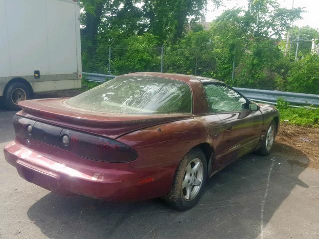 2G2FS22K012100439 - 2001 PONTIAC FIREBIRD MAROON photo 4