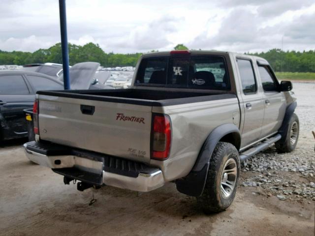 1N6ED27T2YC326685 - 2000 NISSAN FRONTIER C GOLD photo 4