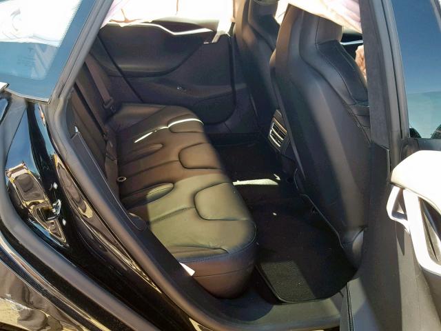 5YJSA1E26GF143892 - 2016 TESLA MODEL S Чорний фото 6
