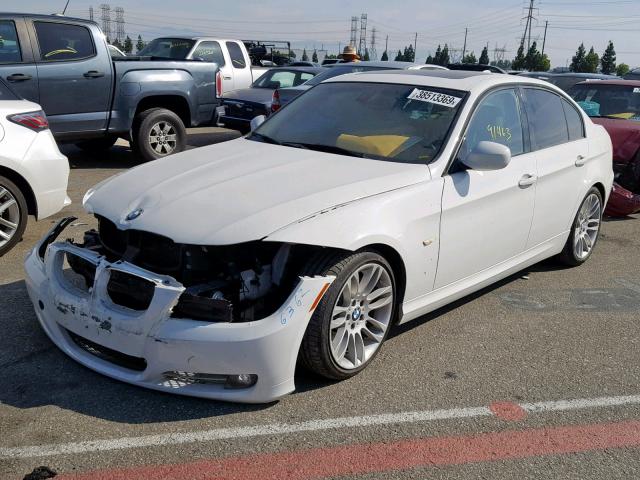 WBAPN7C52BA950631 - 2011 BMW 335 D WHITE photo 2